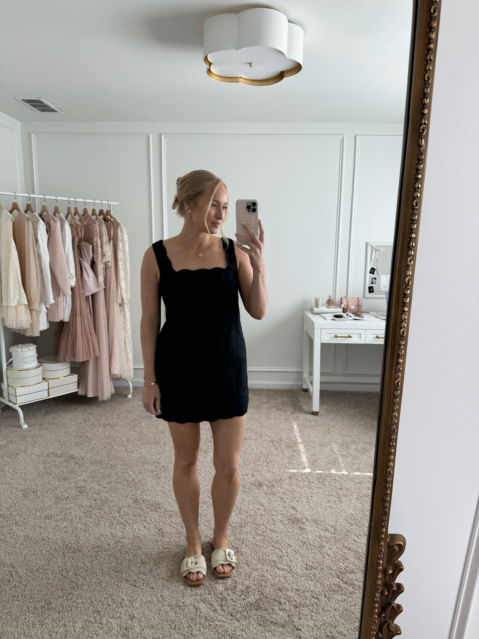 women black linen dress Women Black Linen Dress Royal Toscana main image 0