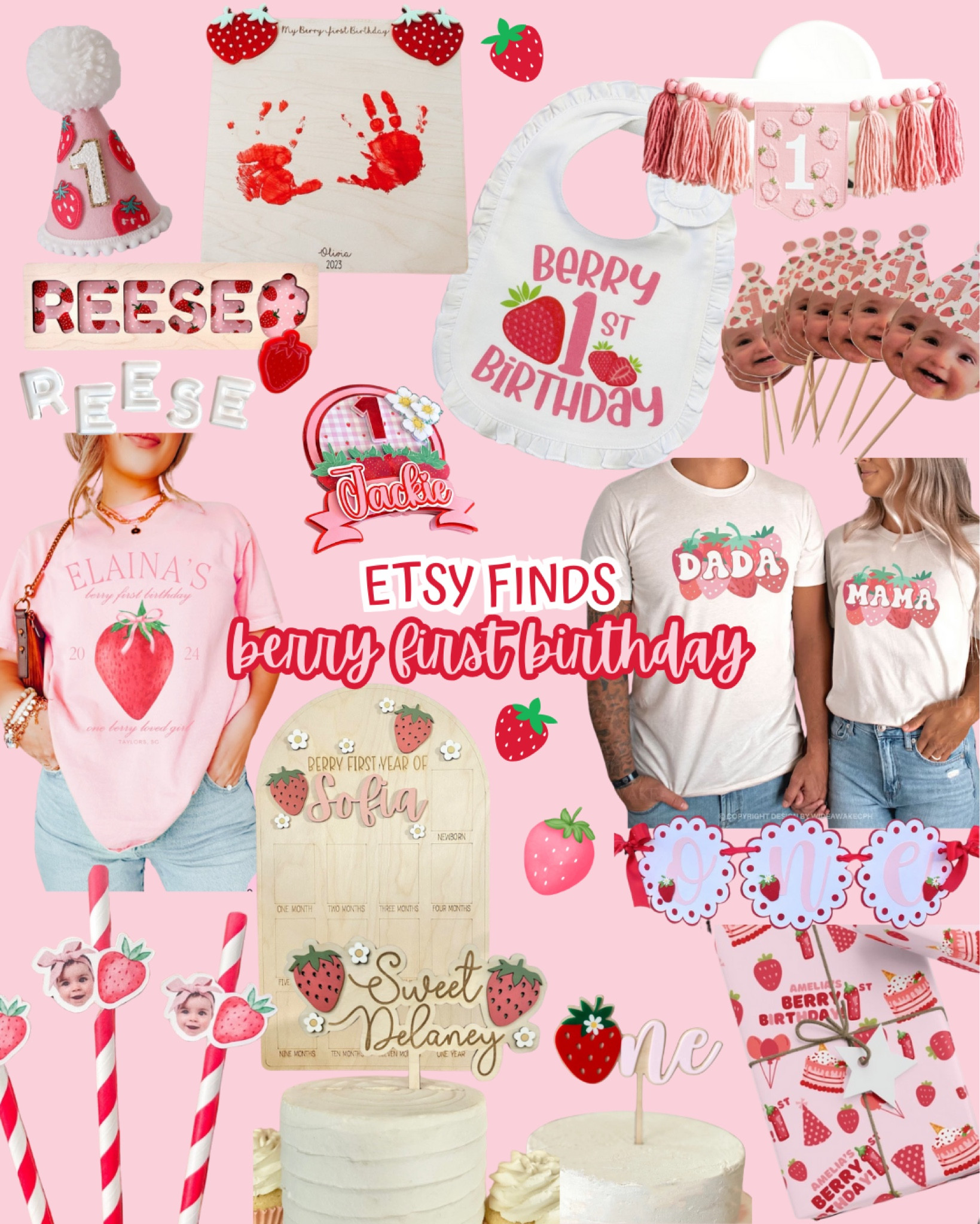 BERRY FIRST BIRTHDAY ETSY FINDS 🍓

#berryfirstbirthday #berrysweetbabyshower #berryfirst #firstbirthdayparty #firstbirthdaypartythemes #babyshower #berrybirthday #starwberryoutfits #starwberry #strawberryfestival #babygirl #babygirloutfits #etsy #etsyfinds

#LTKparties #LTKbaby #LTKkids