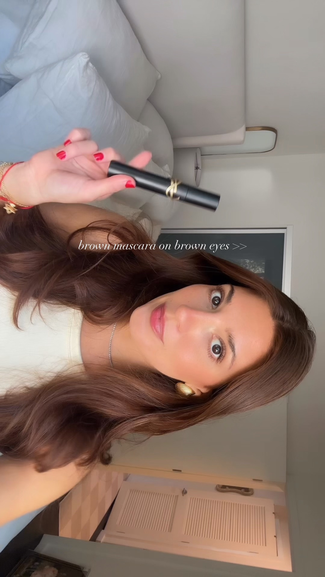 brown mascara on brown eyes

#LTKgrwm #LTKBeauty #LTKmorningroutine