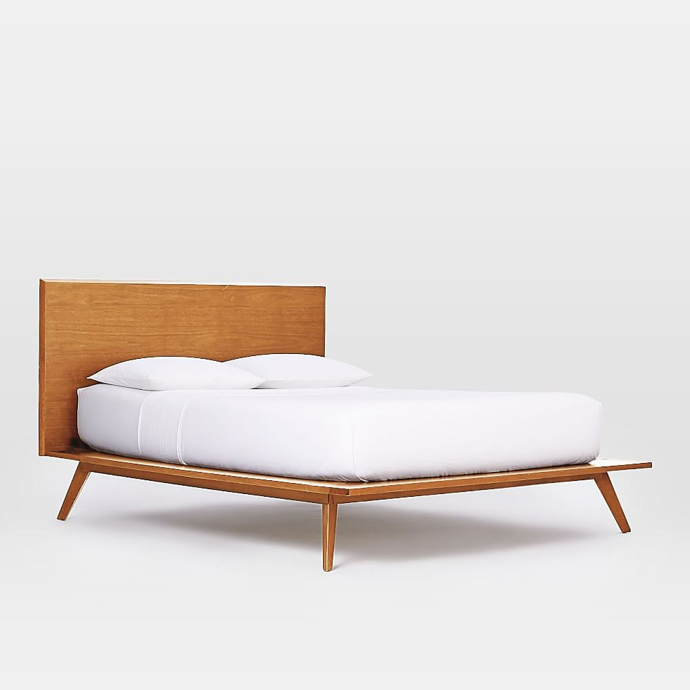 Mid-Century Platform Bed | West Elm (US)