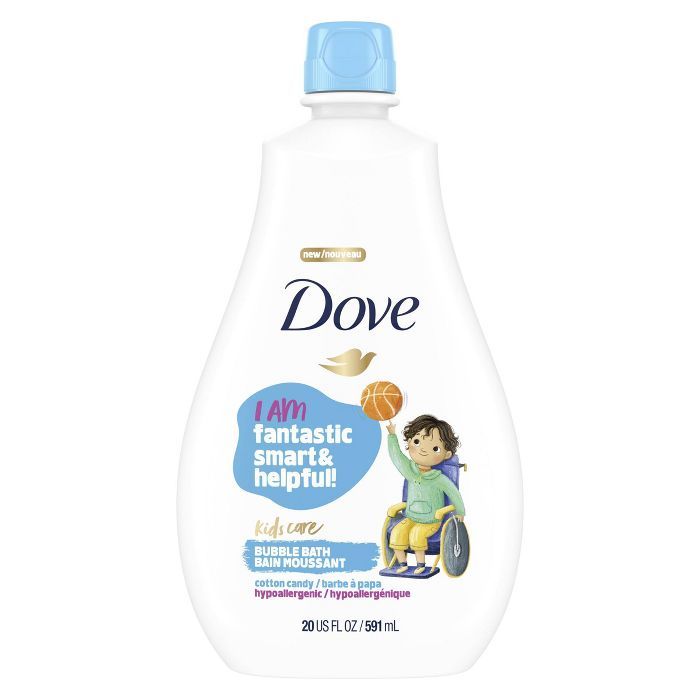 Dove Kids Care Hypoallergenic Bubble Bath Cotton Candy - 20 fl oz | Target