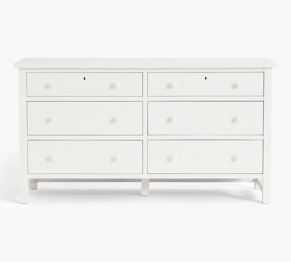 Farmhouse 6-Drawer Wide Dresser | Pottery Barn (US)