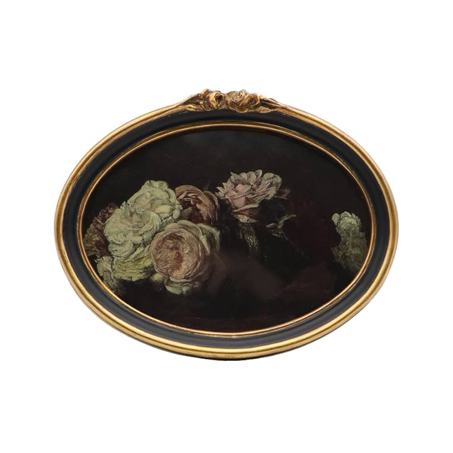 CISOO Vintage Oval Picture Frame 5x7 Antique Photo Frame Decorative Painting Table Top Display an... | Amazon (US)