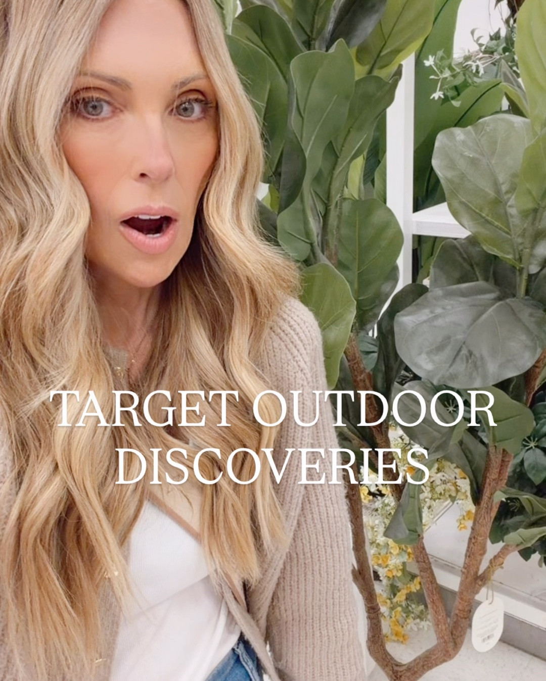 Went for incontinence pad research for a campaign and walked out with outdoor baskets and faux trees!! 

#LTKOver40 #LTKHome