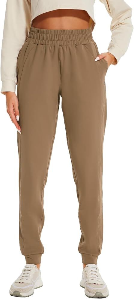 HOdo 32"/34"/36" Inseam Womens Tall Sweatpants Fleece Lined Long Joggers Workout Pants with Pocke... | Amazon (US)
