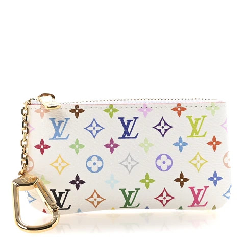 multicolor key pouch | FASHIONPHILE (US)
