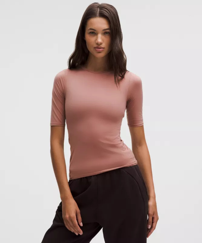 Wundermost Ultra-Soft Nulu Crewneck Half-Sleeve T-Shirt
 | lululemon (AU)