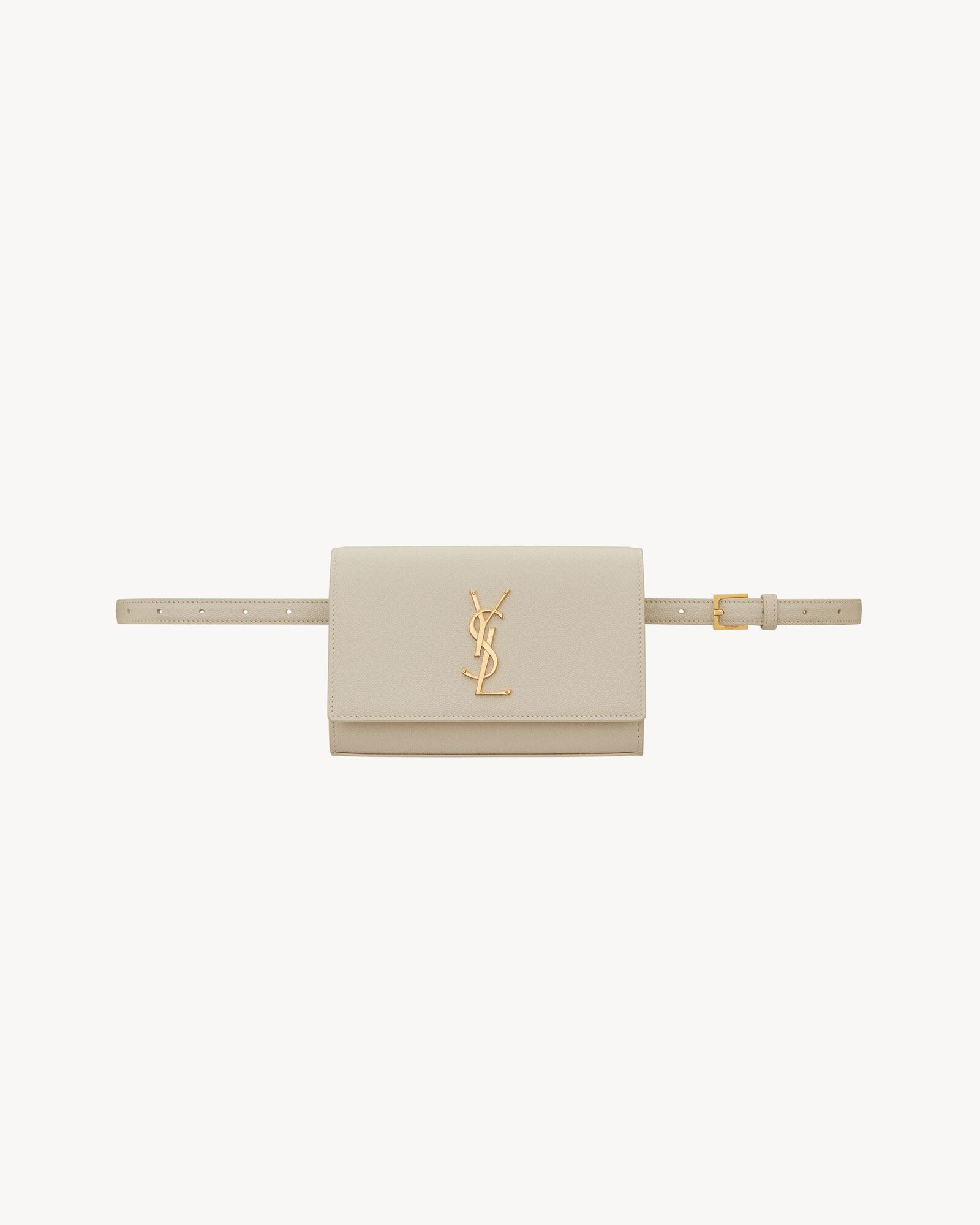 kate belt bag in grain de poudre-embossed leather | Saint Laurent Inc. (Global)
