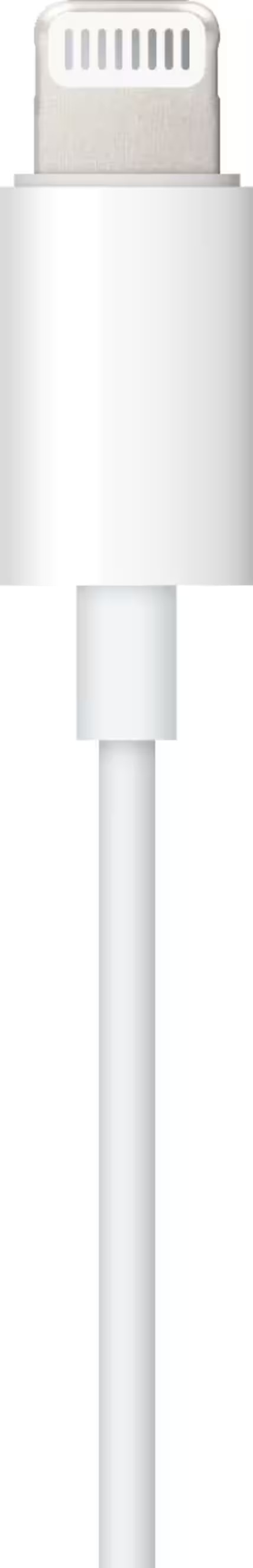 Apple - 3.94' Lightning to 3.5mm Audio Cable - White | Best Buy U.S.