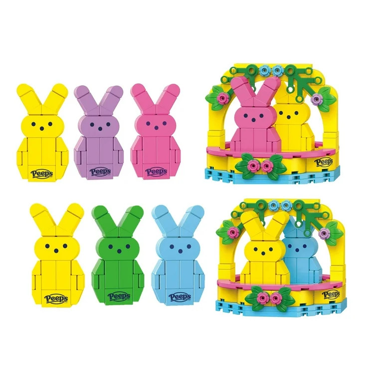 Brickcraft Peeps Easter Brick Building Kits – Multi-Pack | Walmart (US)
