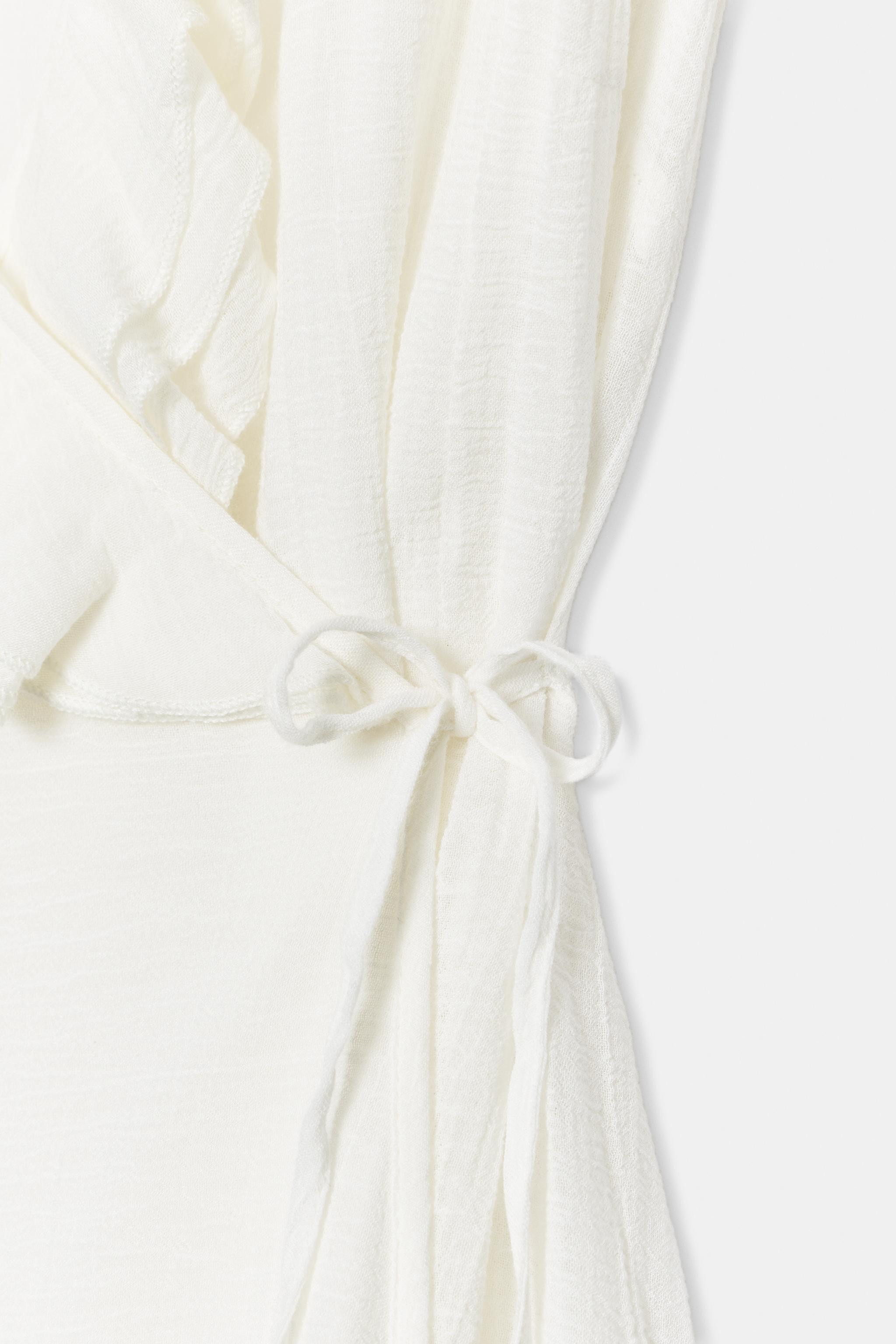 RUFFLED MINI DRESS | Zara US