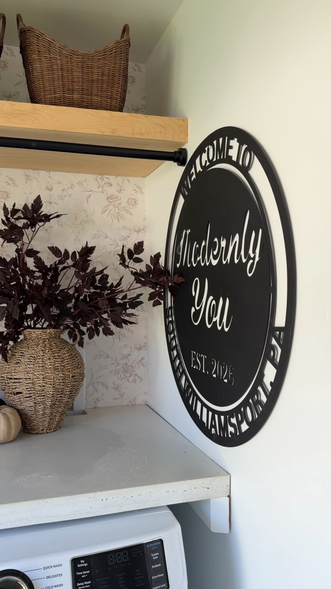 Our little laundry room in our Airbnb is fall ready! 

#Airbnb
#fallhomedecor

#LTKSeasonal