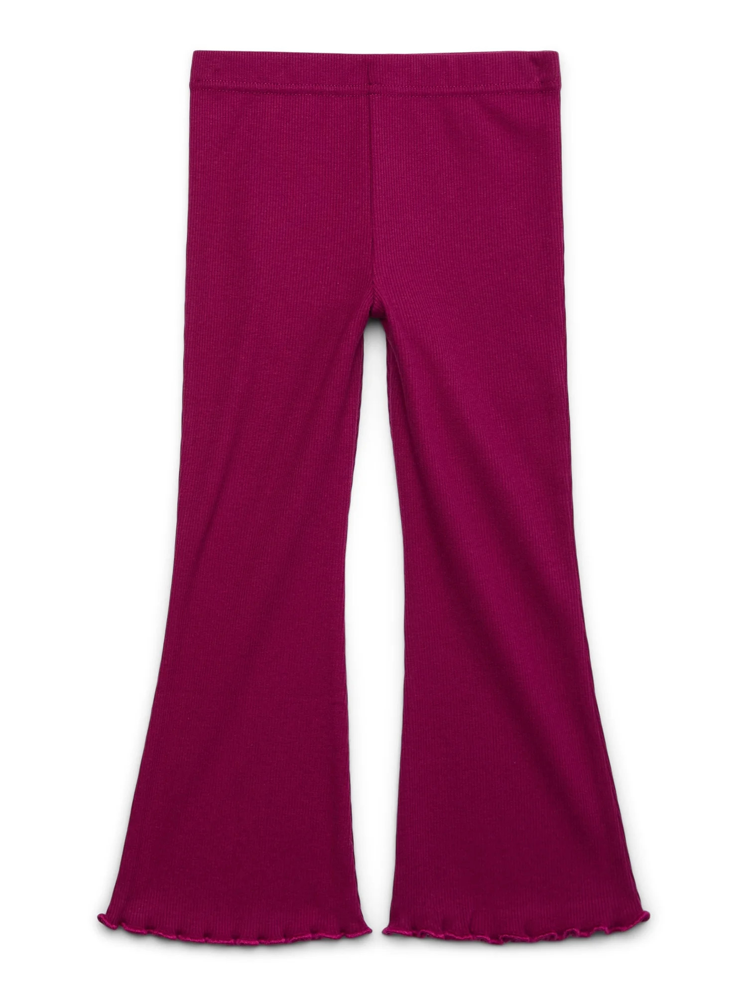 Garanimals Toddler Girls Ribbed Flare Leggings, Sizes 18M-5T | Walmart (US)