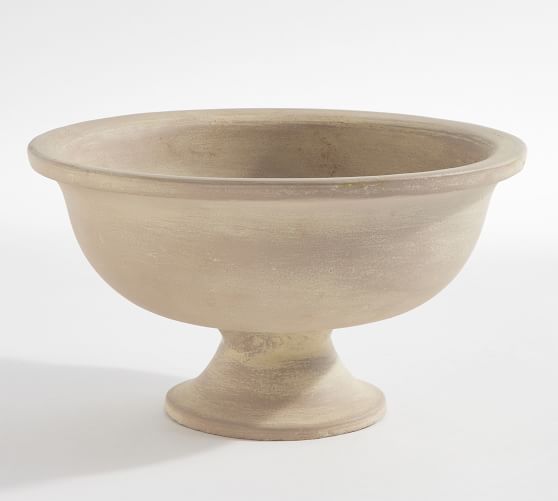 Provence Planter Assorted Clay Footed Bowl | Pottery Barn (US)
