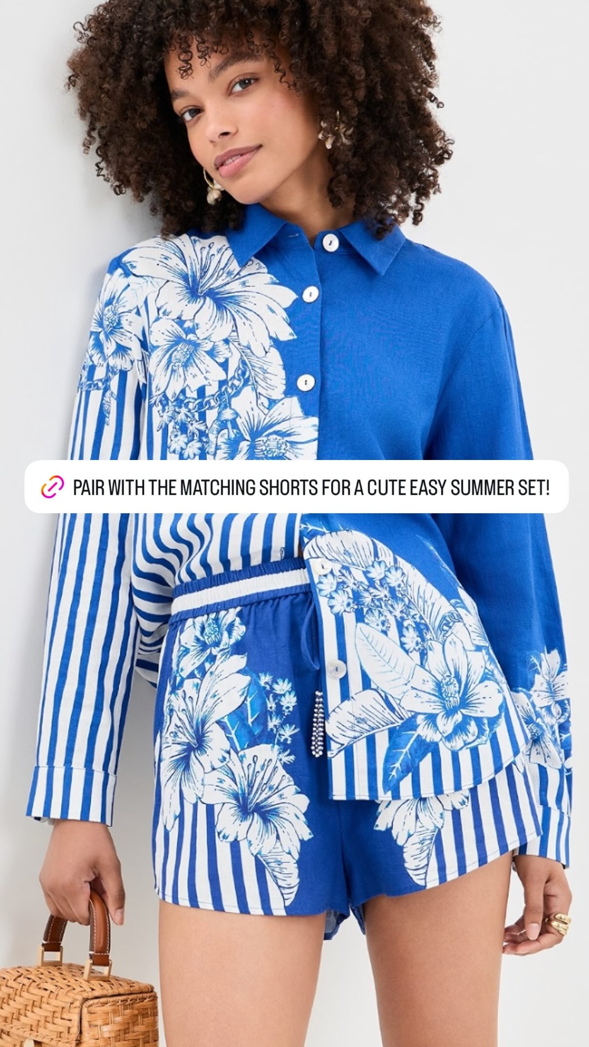 Pair with the matching shorts for a cute easy summer set! Loving these elevated everyday casual finds that I'm eyeing for summer. From comfy flats, cute blouses, casual chic dresses, and more!  

 #LTKootd #LTKmomlife #LTKSeasonal
