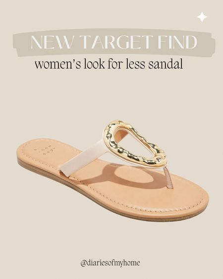 New Target Find: look for less sandal

#sandals #lookforless #womenssandal #sandalseason #womenssandals #targetsandal #newtargetfinds 

#LTKstyletip #LTKGiftGuide #LTKSeasonal