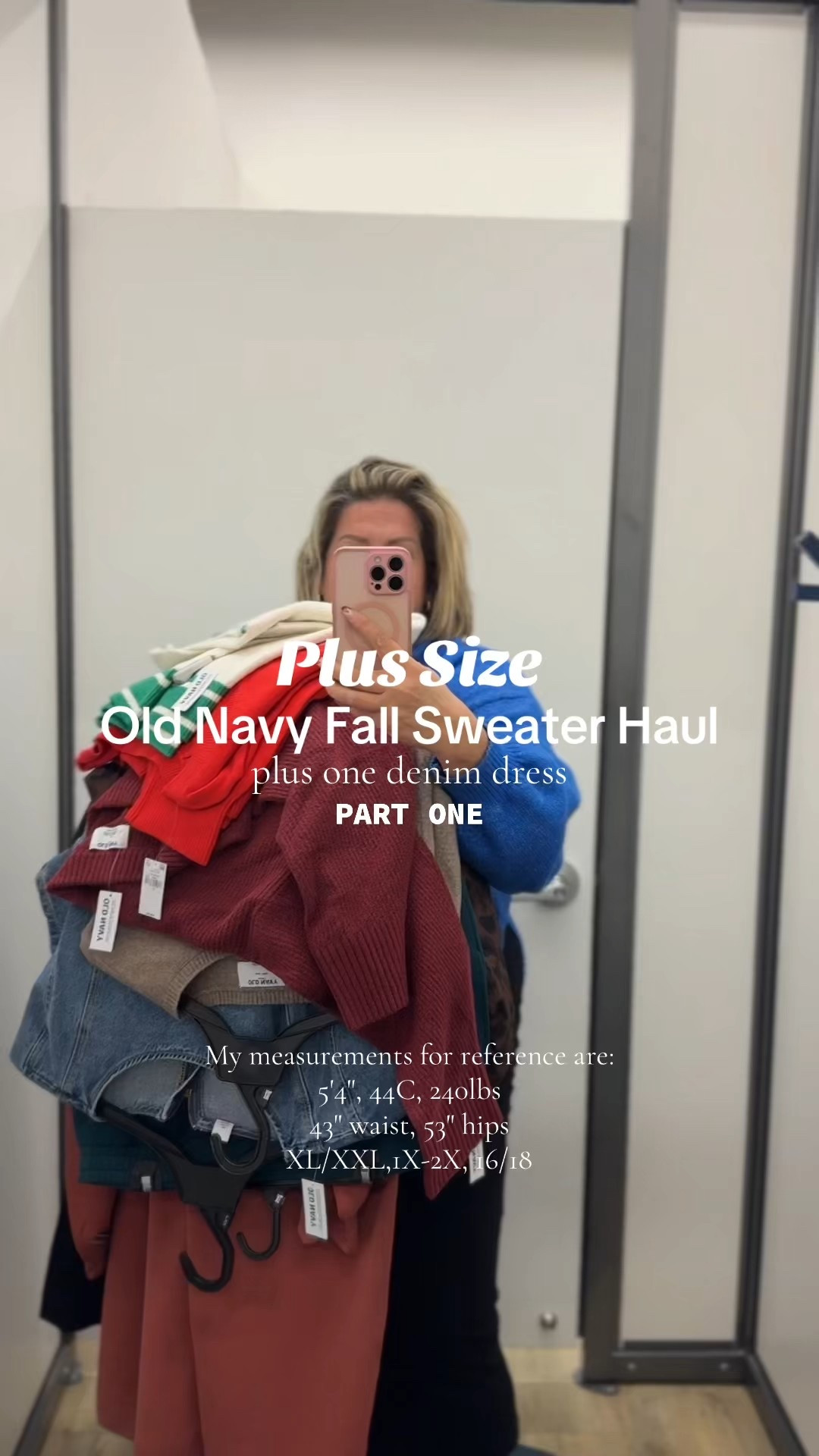 Part One | Old Navy plus-size fall haul. Everything is available in my LTK or comment "Sweaters" for the 🔗

This round we are trying on sweaters and a denim dress that I wanted so badly to like. 

Green & White Sweater XXL
Red Sweater XL
Maroon Swester XXL
Tan cardigan XXL Tall
Denim Dress XXL

Follow for more plus size fashion and dressing room try-ons. 


#LTKPlusSize #LTKSeasonal #LTKFindsUnder50