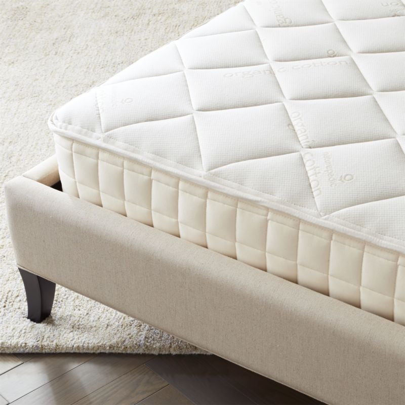 Naturepedic ChorusTwin Organic Luxury Mattress + Reviews | Crate and Barrel | Crate & Barrel