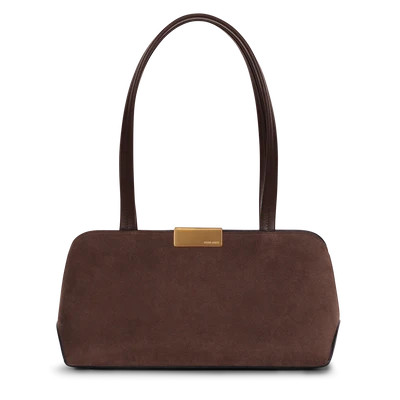 Passy - Cuir Velours Chocolat | ATELIERS AUGUSTE