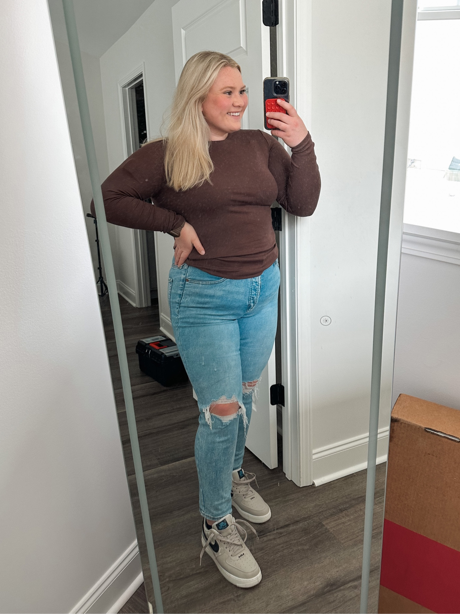 Ribbed long sleeve perfect for any Fall look 👀 #nuuds #falloutfits

#LTKSeasonal #LTKmidsize #LTKstyletip