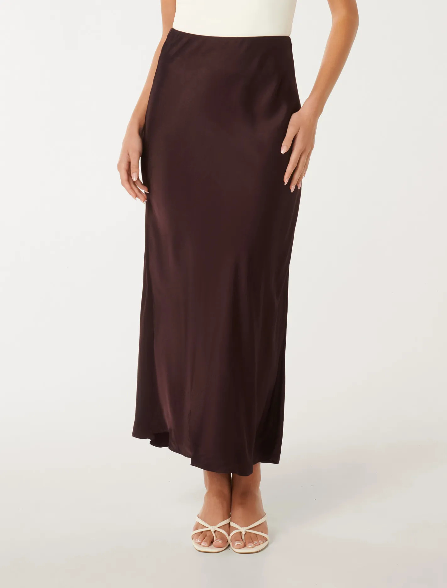 Prue Satin Midaxi Skirt | Ever New (CA)