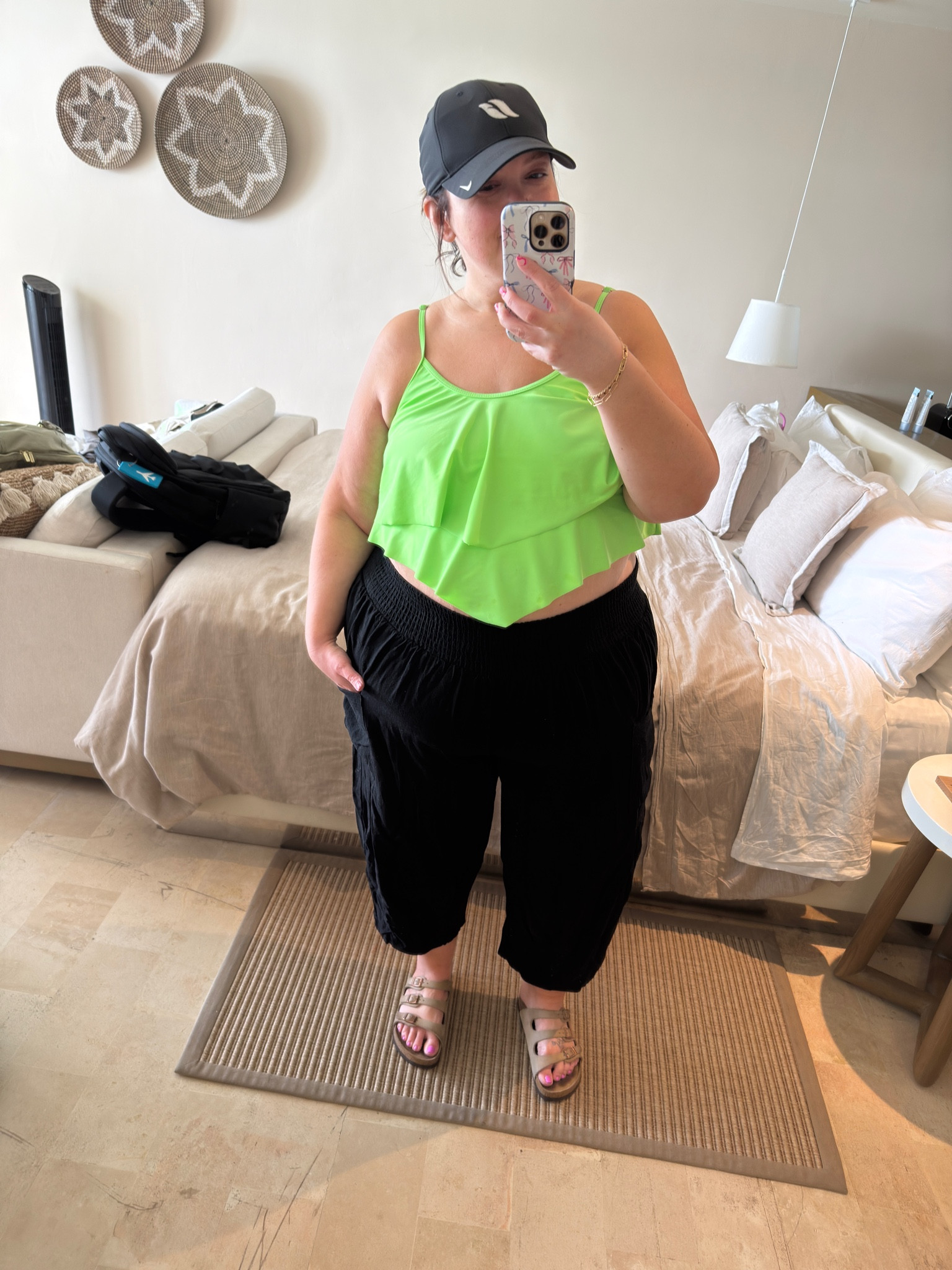 Lime green swimsuit link 🫶🏼 

#LTKPlusSize #LTKSwim #LTKMostLoved