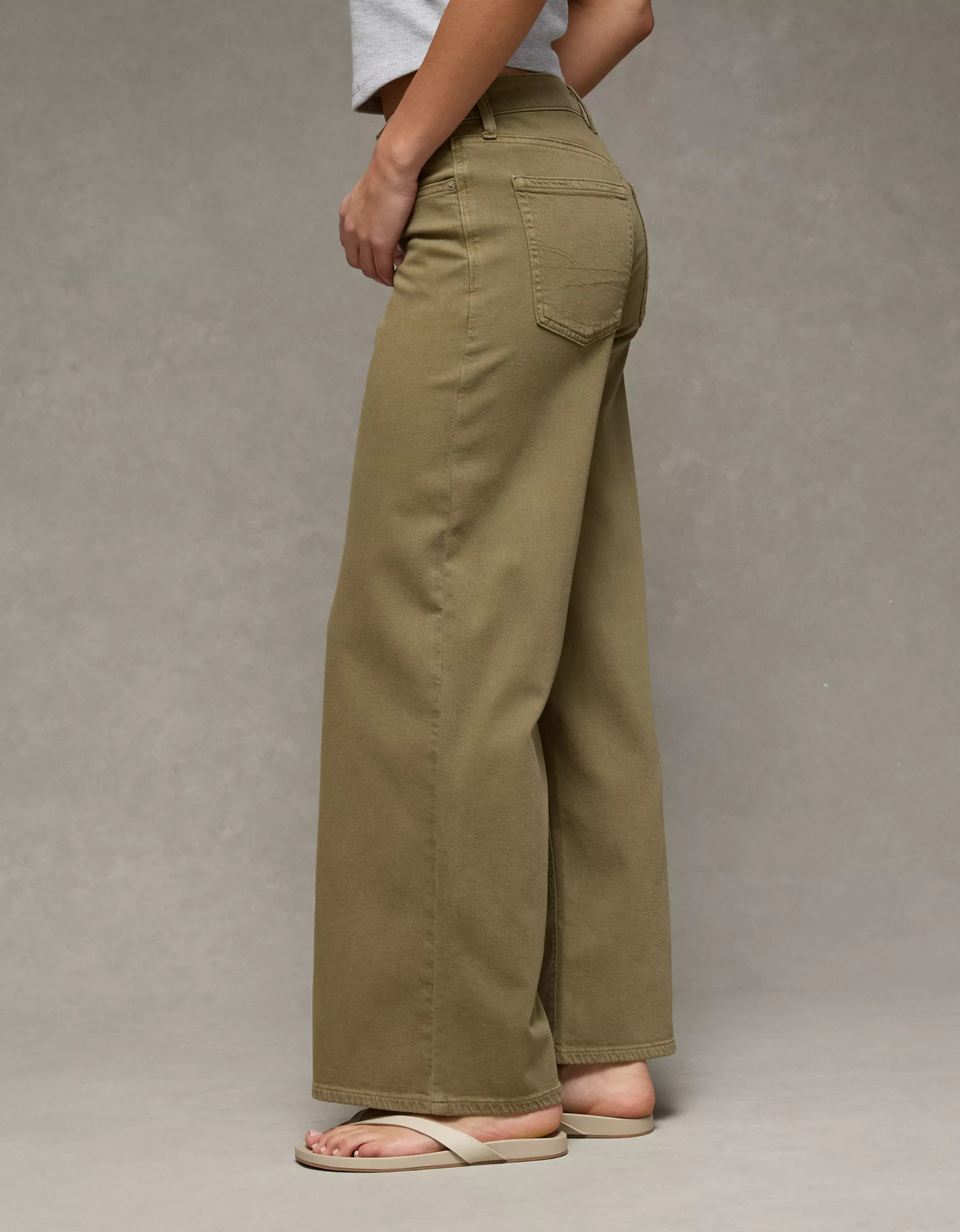 AE Dreamy Drape Stretch Low-Rise Ultra Wide-Leg Pant | American Eagle Outfitters (US & CA)