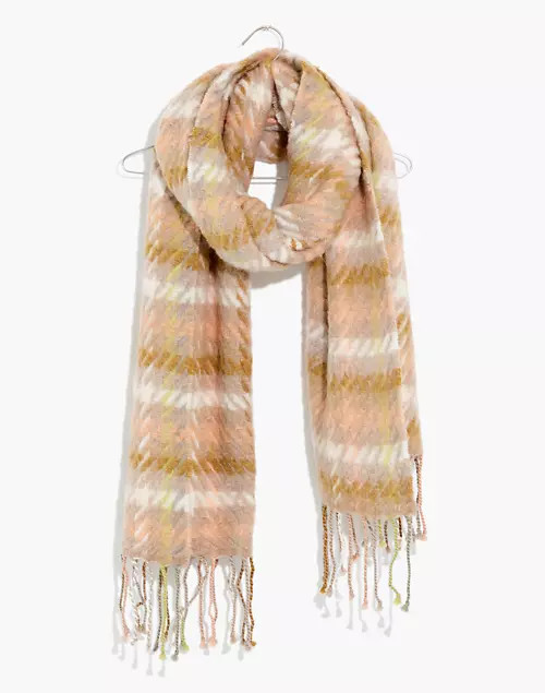 Barwell Plaid Oversized Scarf | Madewell