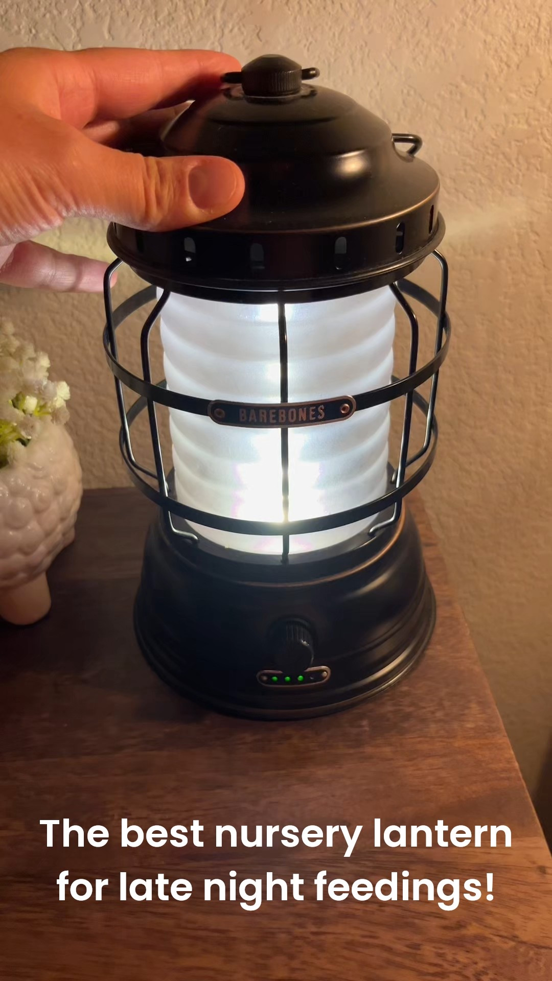 This lantern looks good in any room, I should know I have 3 of them! I love the dimming feature for next to my bed and in the nursery for nighttime feedings!

#lantern #nighttime #breastfeeding #musthave

#LTKHome #LTKBaby #LTKmomlife