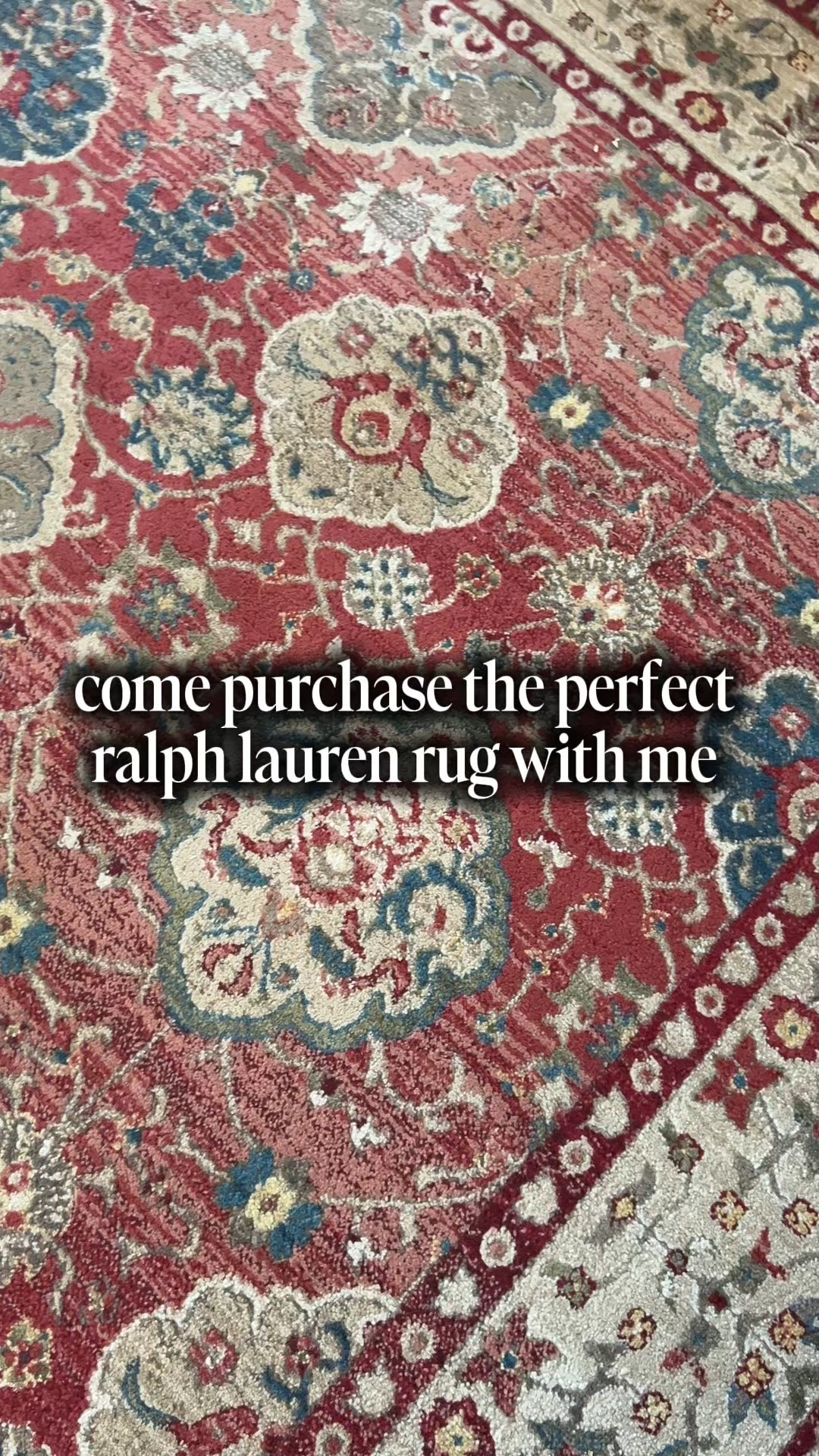 the perfect ralph lauren aesthetic rug for your home

#LTKFamily #LTKHome #LTKCyberWeek