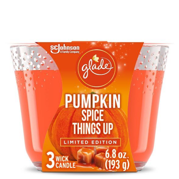 Glade Pumpkin Spice Things Up Candle - 6.8oz | Target