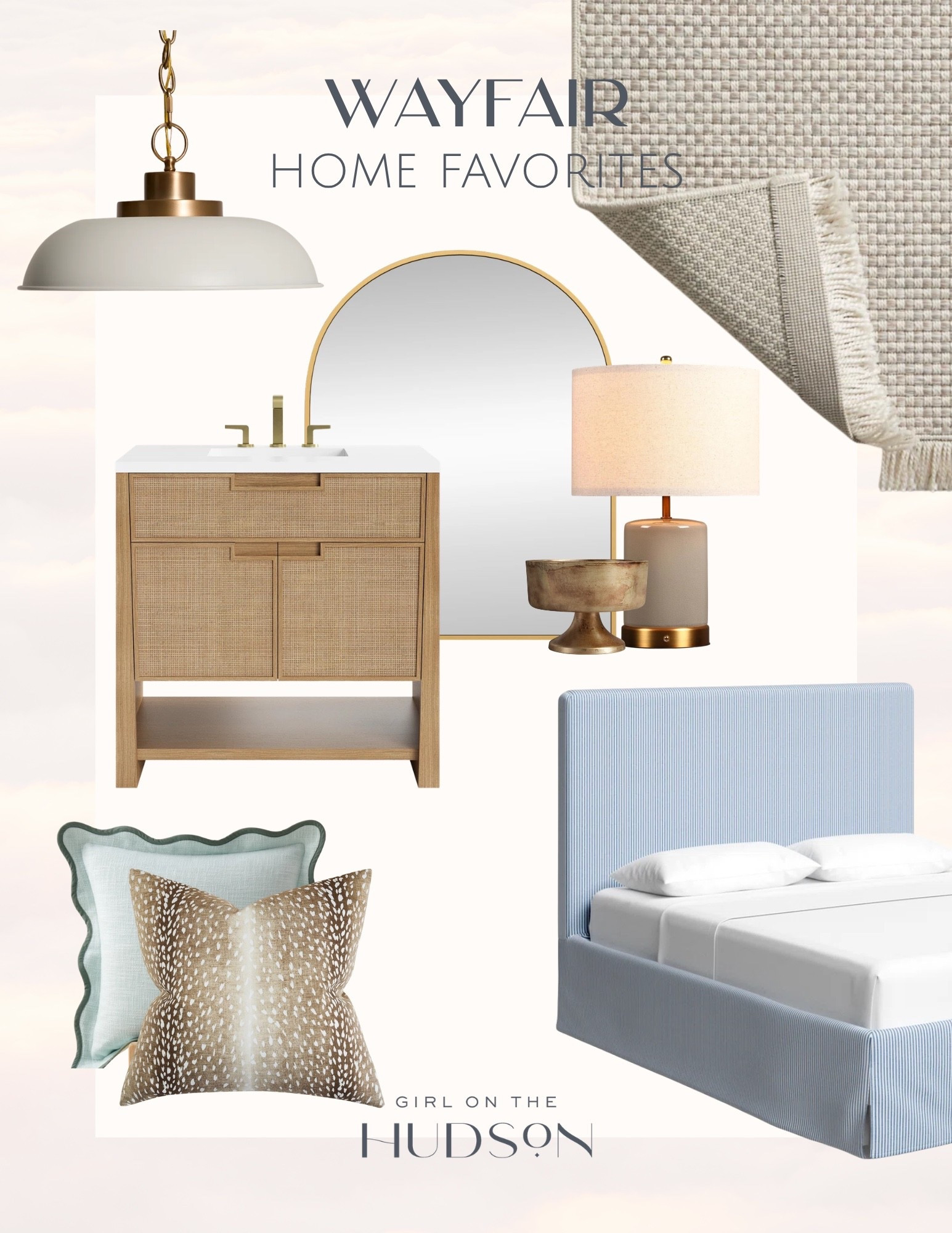 Refreshing your home is easy with these Wayfair favorites. From the textured rug to the modern pendant lighting, sleek mirror, cozy pillows, and upholstered bed, each piece brings a thoughtful mix of style, comfort, and functionality. Layered textures, neutral tones, and clean lines help create a polished, inviting space that feels both modern and timeless. Every detail adds personality while keeping your home calm and cozy.

home decor, interior design, layered decor, modern furniture, stylish accents, cozy living, home interiors, Wayfair favorites, textured rug, upholstered bed

#LTKHome #LTKSaleAlert
