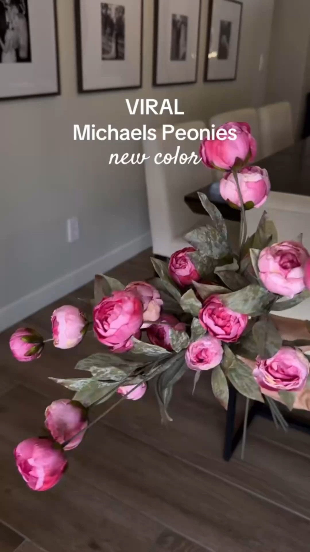 These bright pink peonies are giving SUMMER! The viral michaels peonies always sell out because they are so pretty and high quality! There new colors just dropped and I’m loving this bright pink!

#LTKHome