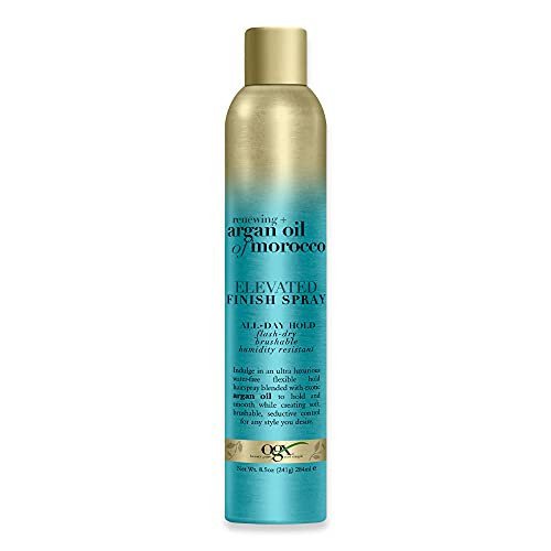OGX Renewing + Argan Oil of Morocco Elevated Finish Spray, 8.5 Ounce | Amazon (US)