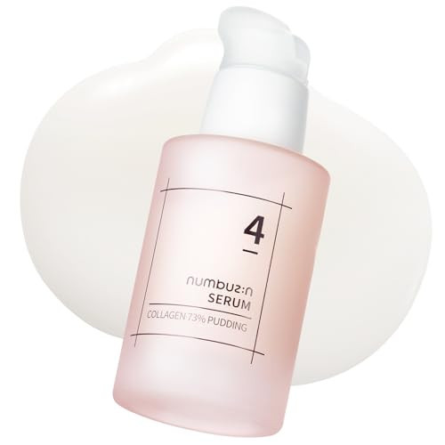 numbuzin No.4 Serum | Collagen 73% Pudding Serum | for Wrinkles, Aging, Loose Skin, Ultra-Low Molecular Collagen, Elastin, Hyaluronic Acid, Niacinamide | 1.69 fl. oz. | Amazon (US)