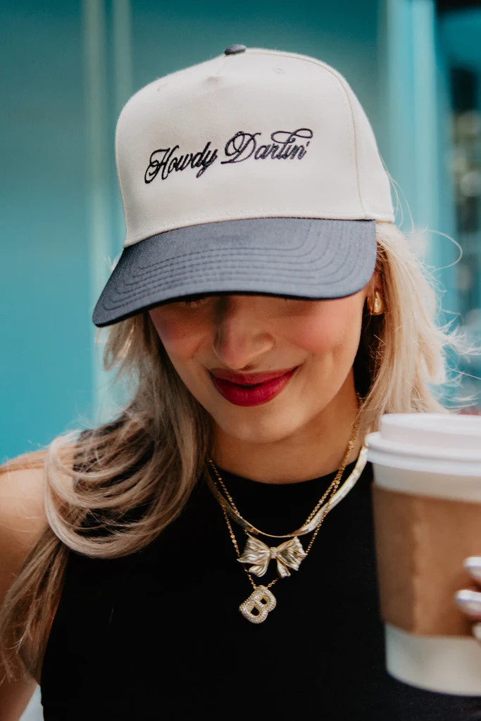 Howdy Darlin' Two-Toned Vintage Hat | Katydid.com