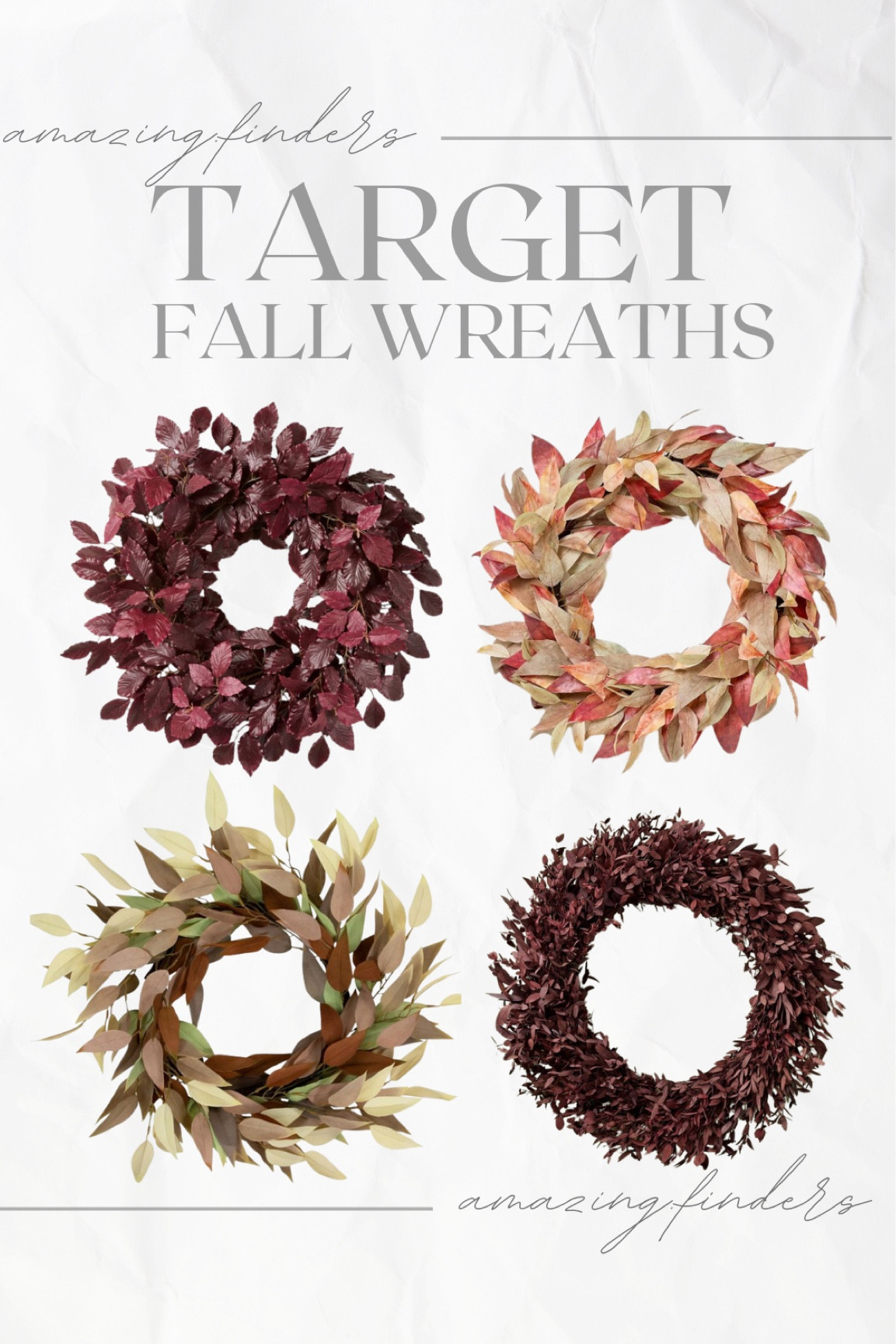 target wreath
target home
wreaths 
target finds 

#LTKStyleTip #LTKFindsUnder100 #LTKHome