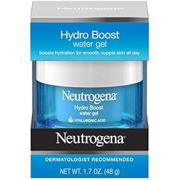 Neutrogena Hydro Boost Hyaluronic Acid Hydrating Water Face Gel Moisturizer for Dry Skin, 1.7 fl.... | Amazon (US)