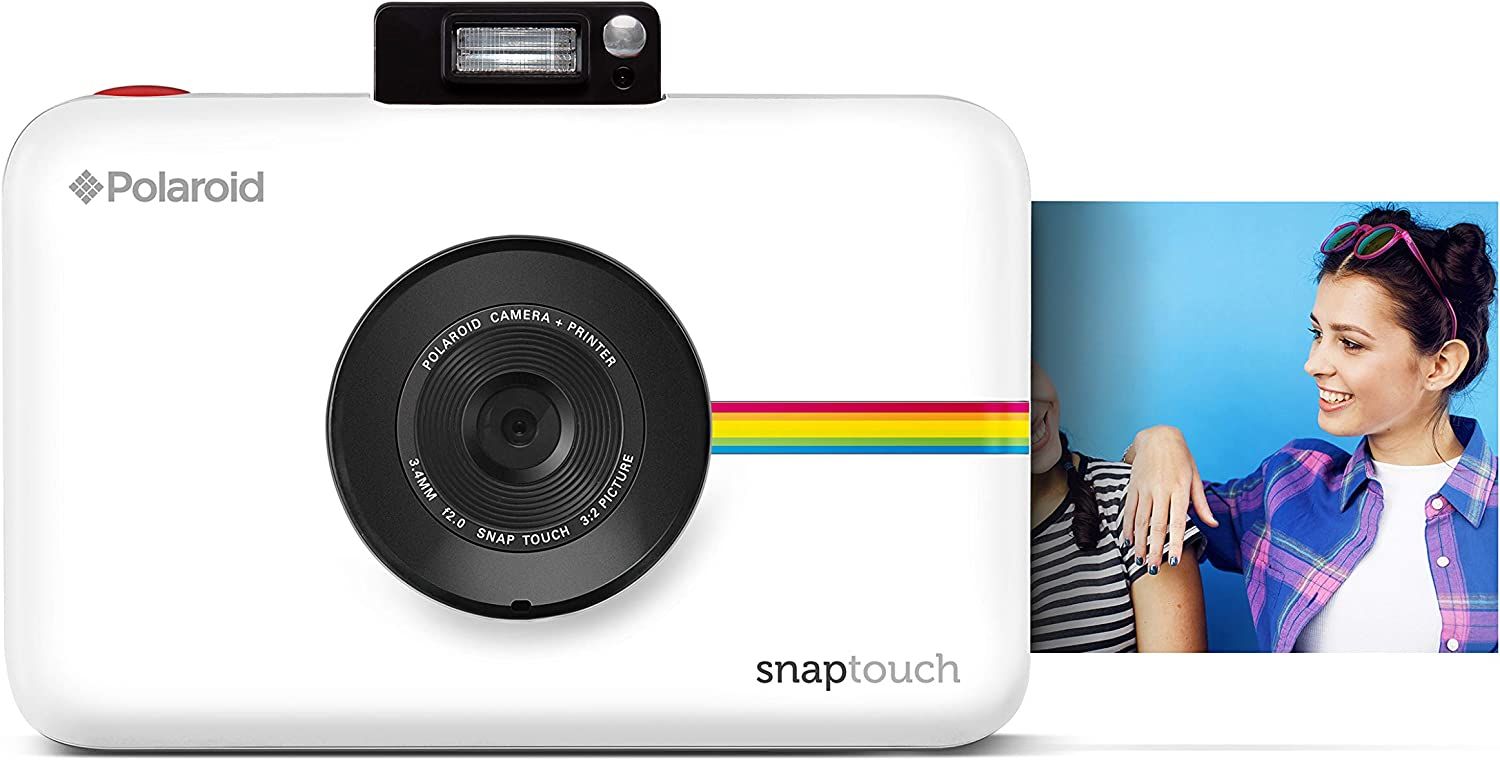 Zink Polaroid Snap Touch Portable Instant Print Digital Camera with LCD Touchscreen Display (Whit... | Amazon (US)