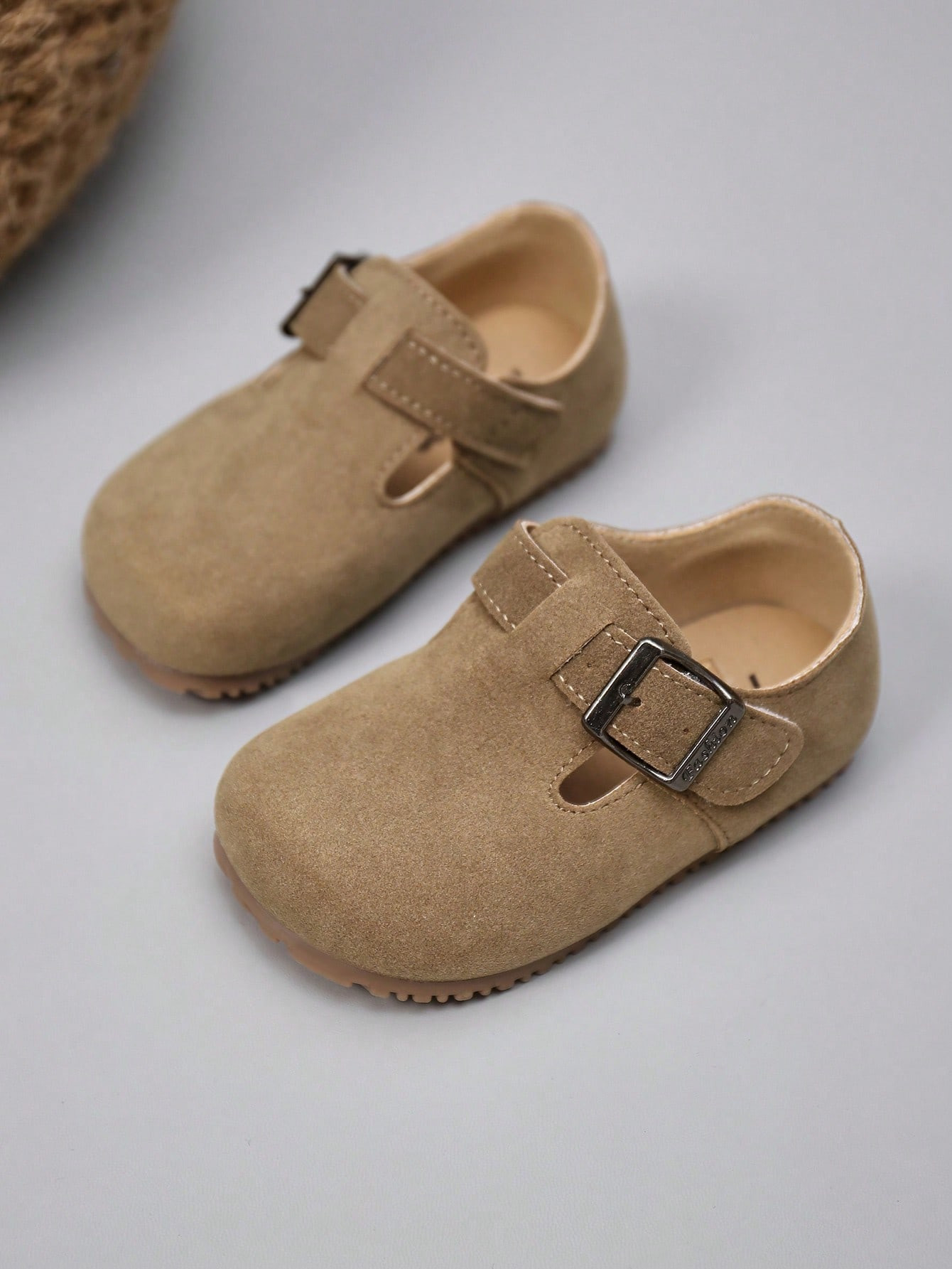 1pair Fashionable Flat Shoes For Baby Girls,Round Toe Simple Daily Versatile Slip-Ons With Comfor... | SHEIN