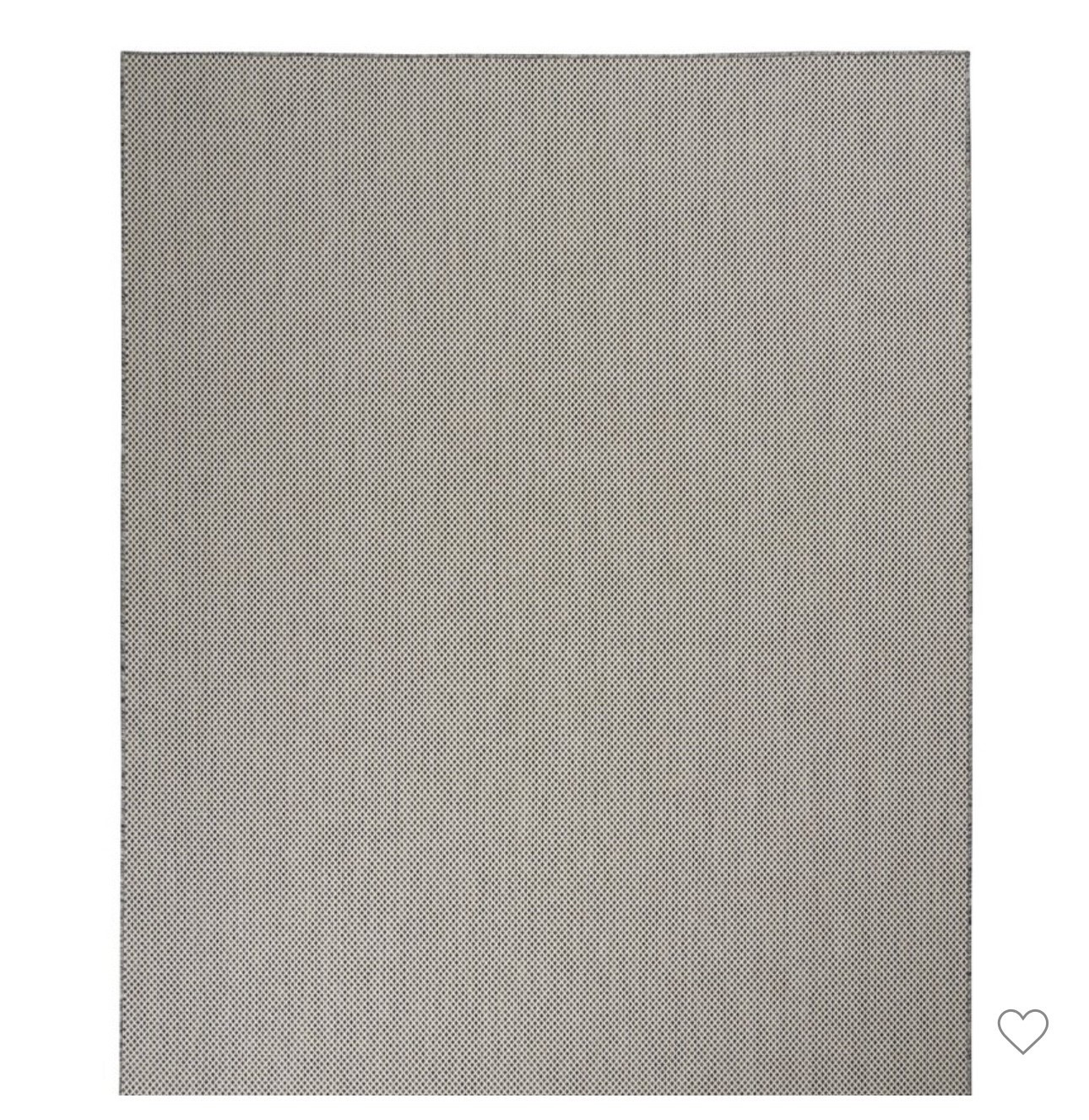 Indoor/outdoor rug (we have it on the back deck and in the living room), now on major sale!