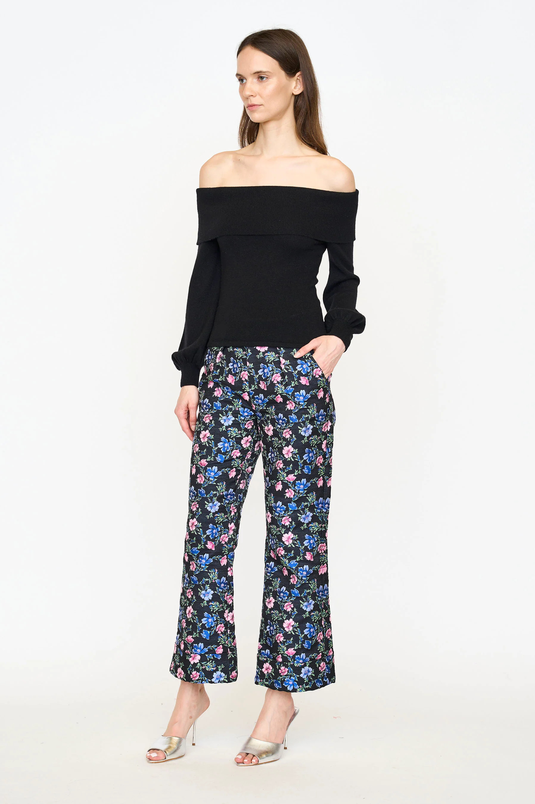 Mallory Pant - Carlyle Jacquard | Christy Lynn