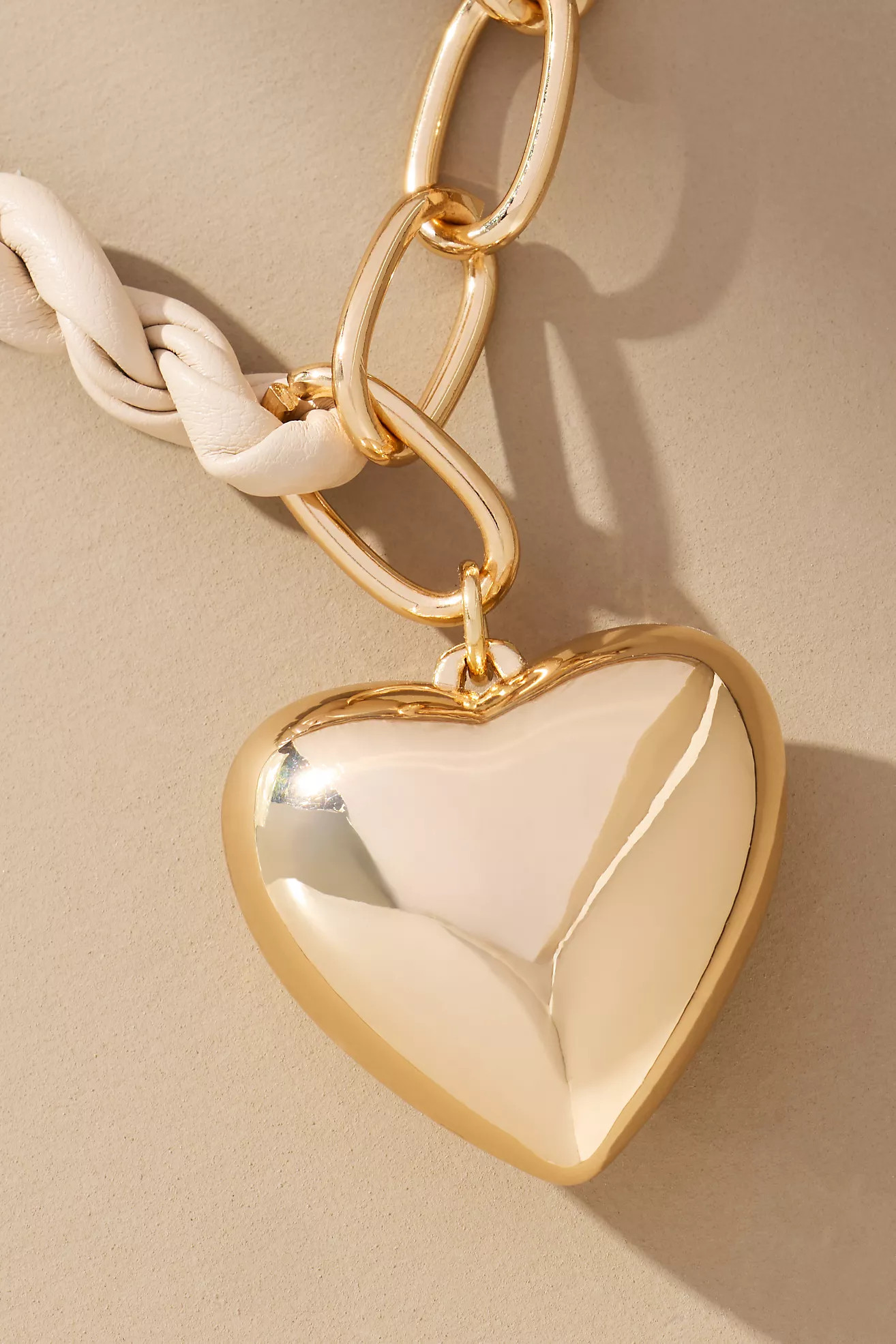 Chain Heart Pendant Necklace | Anthropologie (US)