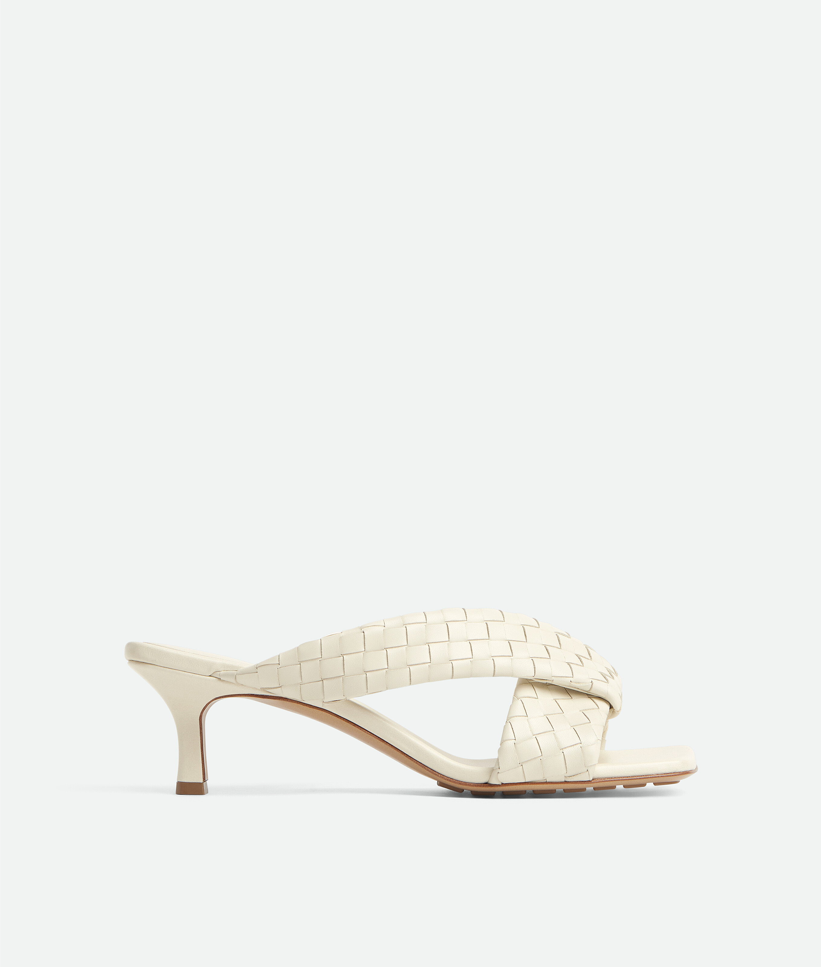 Bottega Veneta Riva Mule - White - Women - 38.5 | Bottega Veneta