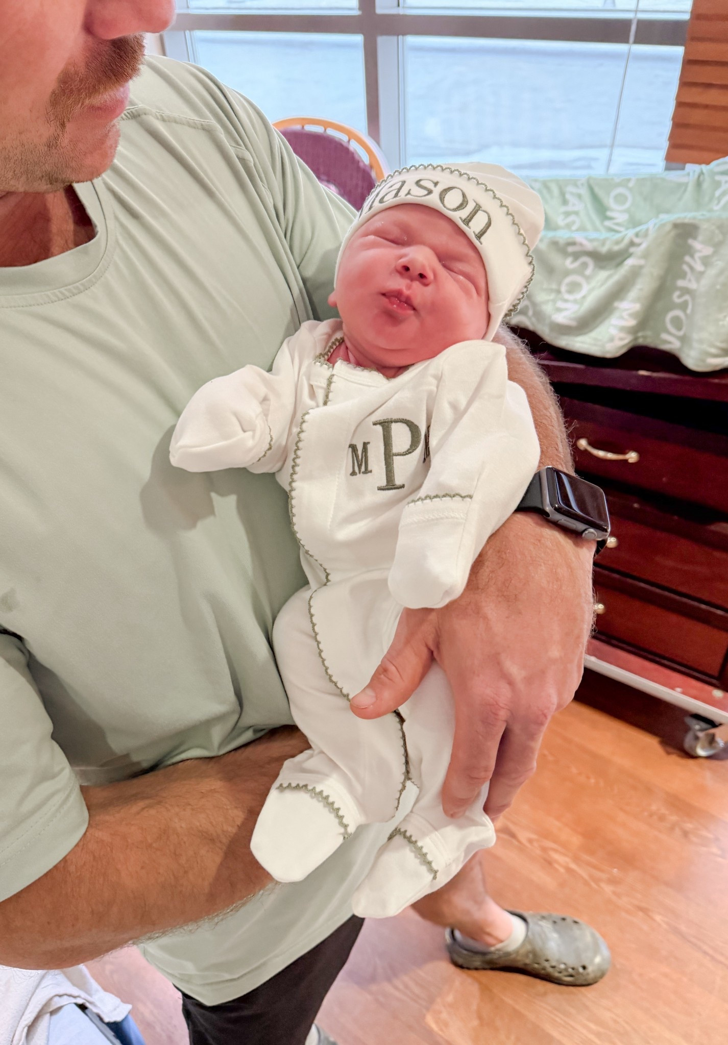 Baby Boy Footie, Monogrammed Newborn Outfit, Custom Embroidered Name, Coming Home Gift, Soft Baby Sleeper, Baby Shower Gift

#LTKBaby #LTKSaleAlert