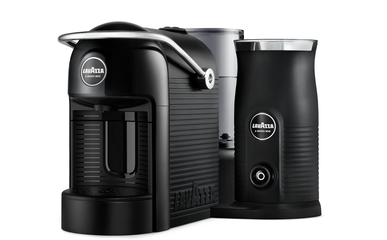 Lavazza Jolie & Milk Evo Pod Coffee Machine - Black | argos.co.uk