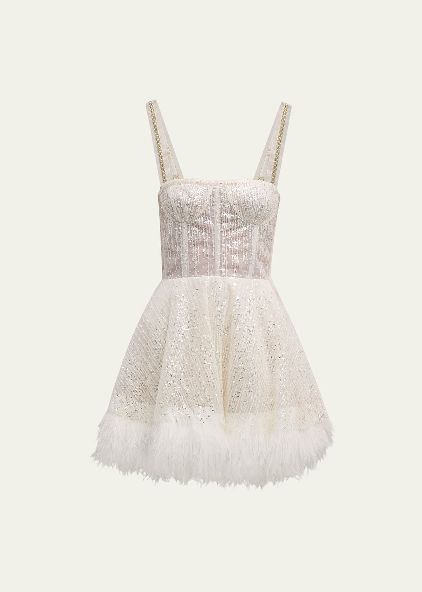 Bronx and Banco Mademoiselle Bridal Mini Dress | Bergdorf Goodman