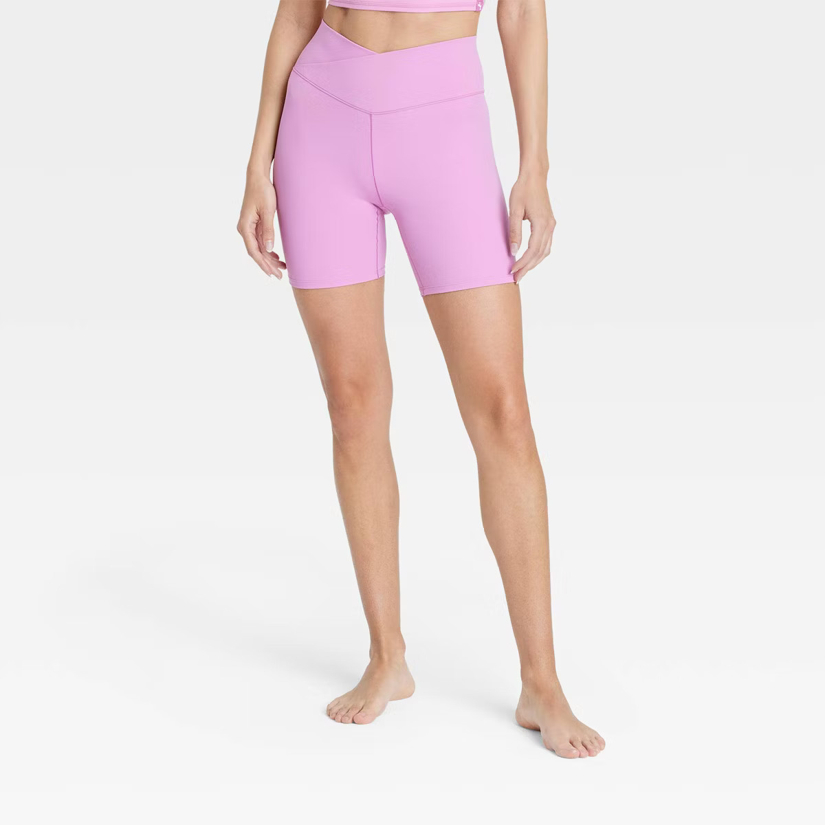 Women's Crossover Waistband 6" Bike Shorts - JoyLab™ | Target