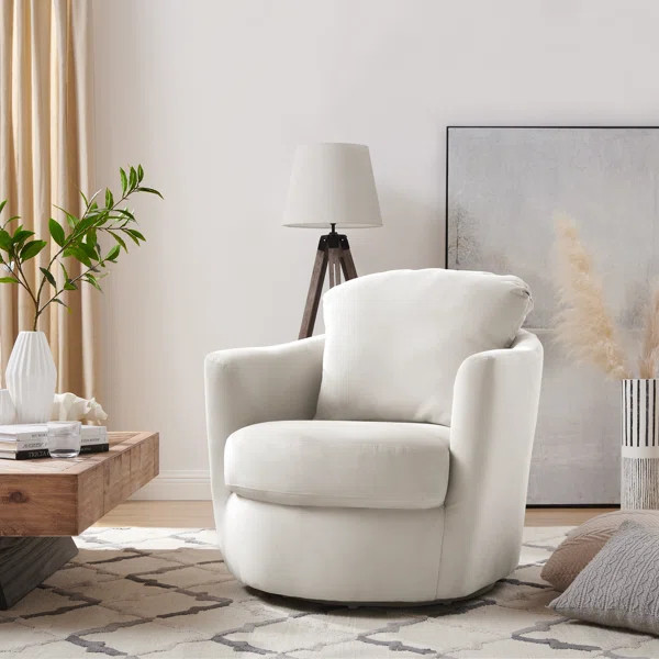 Upholstered Swivel Accent Chair | Wayfair North America