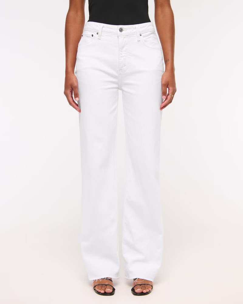 Curve Love High Rise 90s Relaxed Jean | Abercrombie & Fitch (US)